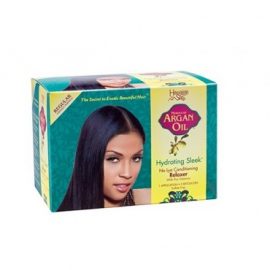 Hawaiian Silky Argan Oil Hydrating Sleek No Lye Relaxer – Regular