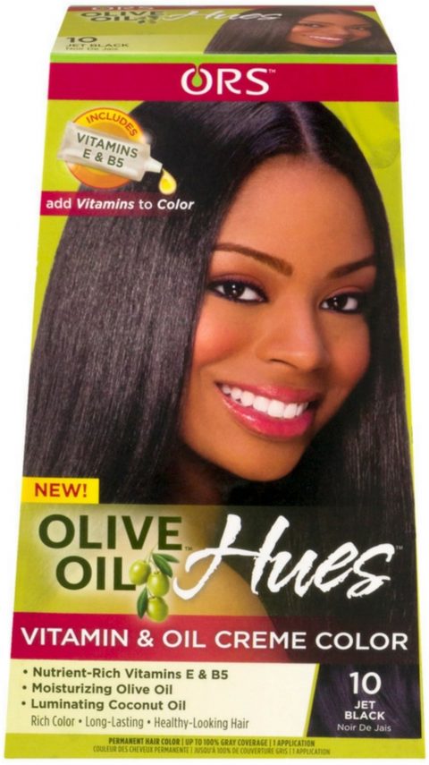 Ors Olive Oil Vitamin & Oil Crème Color Jet Black