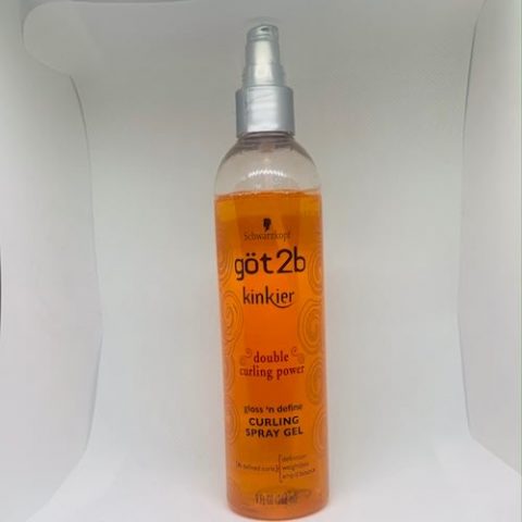 Got 2b Kinkier Double Curling Spray Gel