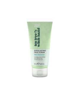 Boots Tea Tree & Witch Hazel Exfoliating Face Scrub